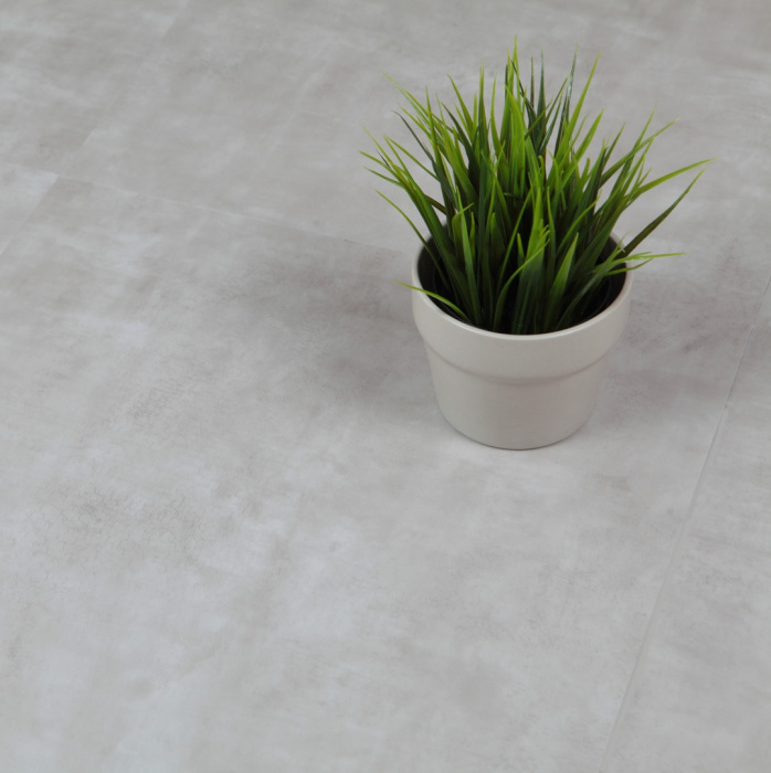Клеевая кварцвиниловая плитка Decoria Office Tile - DT 741 Бетон Тебесе